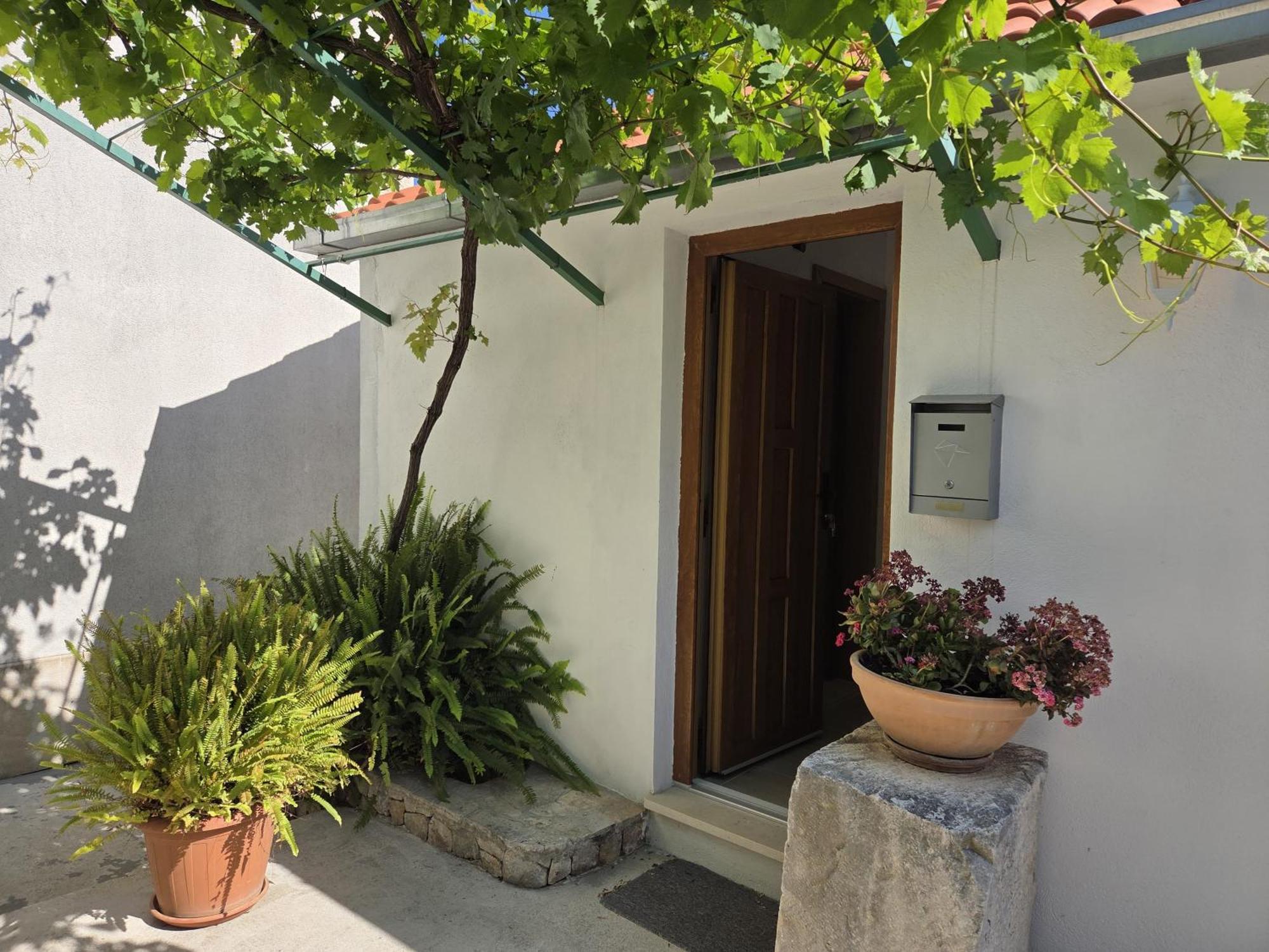 Apartments Jelena Supetar - Four Apartments - A Small House With A Private Yard - Two-Room Apartment With A Sea View - Studio Apartment - Two-Room Apartment With Garden View- Free Parking Buitenkant foto